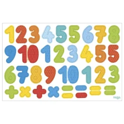 HABA 1, 2 Numbers & You Magnetic 158 Piece Game Box< Travel + Magnetic Games