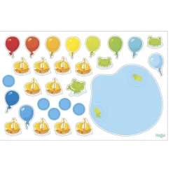 HABA 1, 2 Numbers & You Magnetic 158 Piece Game Box< Travel + Magnetic Games