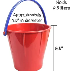 HABA 2.5 Liter Pail For Sand & Snow (Assorted Colors)< Spielstabil Outdoor Toys