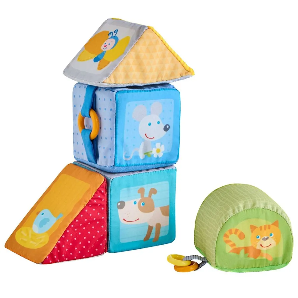 HABA Animal Discovery Cubes< Shape Sorters + Stacking Toys
