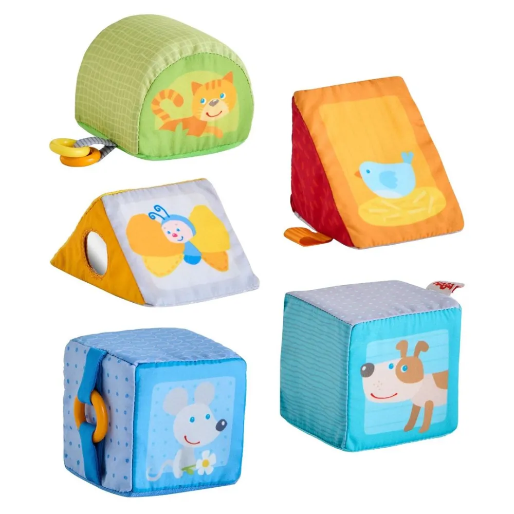 HABA Animal Discovery Cubes< Shape Sorters + Stacking Toys