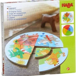 HABA Animal Seasons Wooden Arranging Game< Puzzles