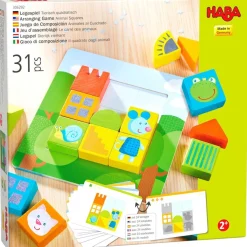 HABA Animal Squares Arranging Game< Puzzles