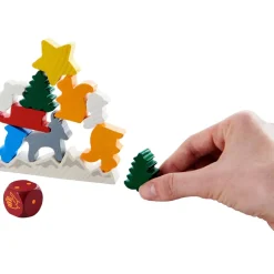 HABA Animal Upon Animal Christmas Stacking Game< Travel + Magnetic Games