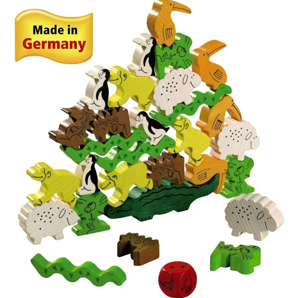 HABA Animal Upon Animal Game< Family Games
