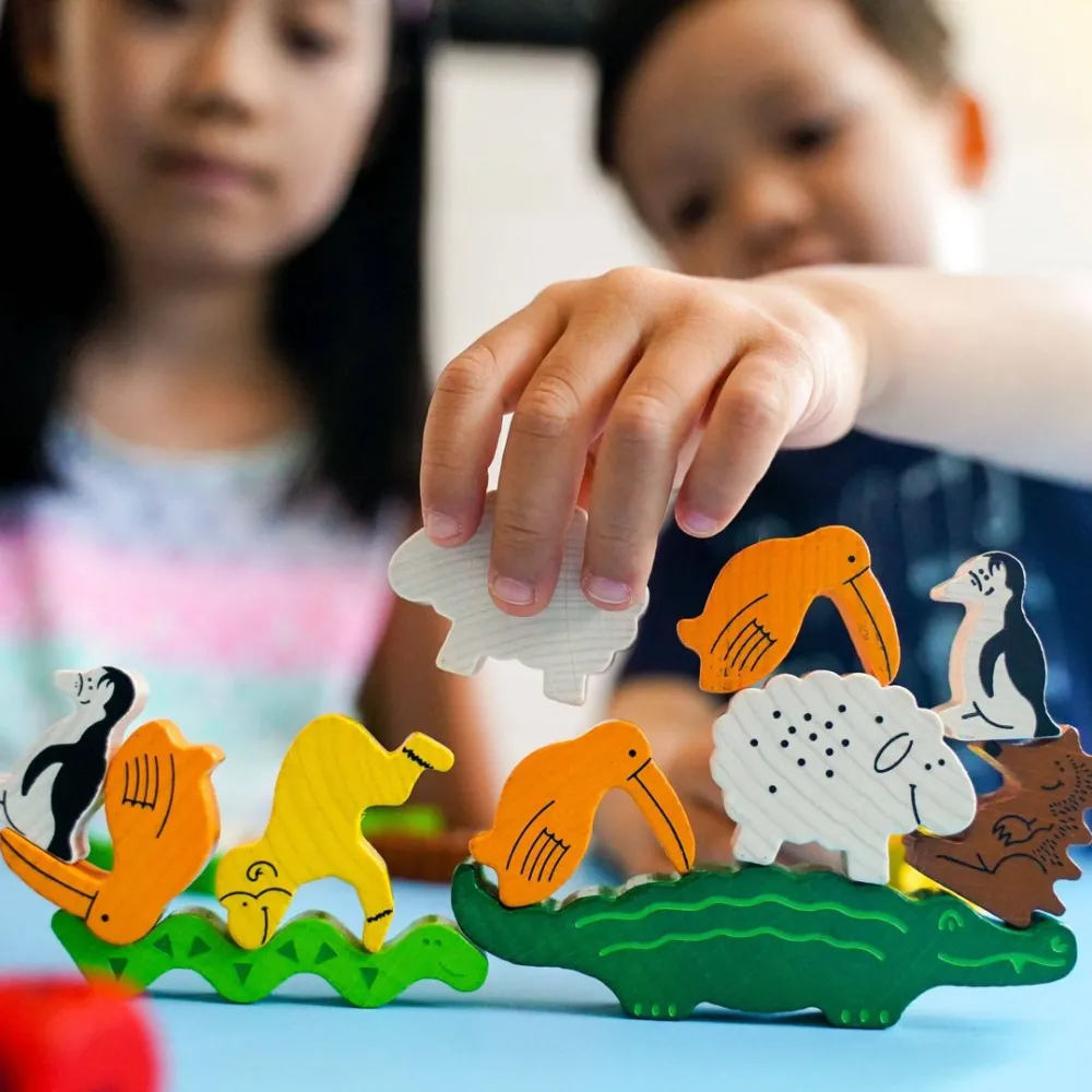 HABA Animal Upon Animal Game< Family Games
