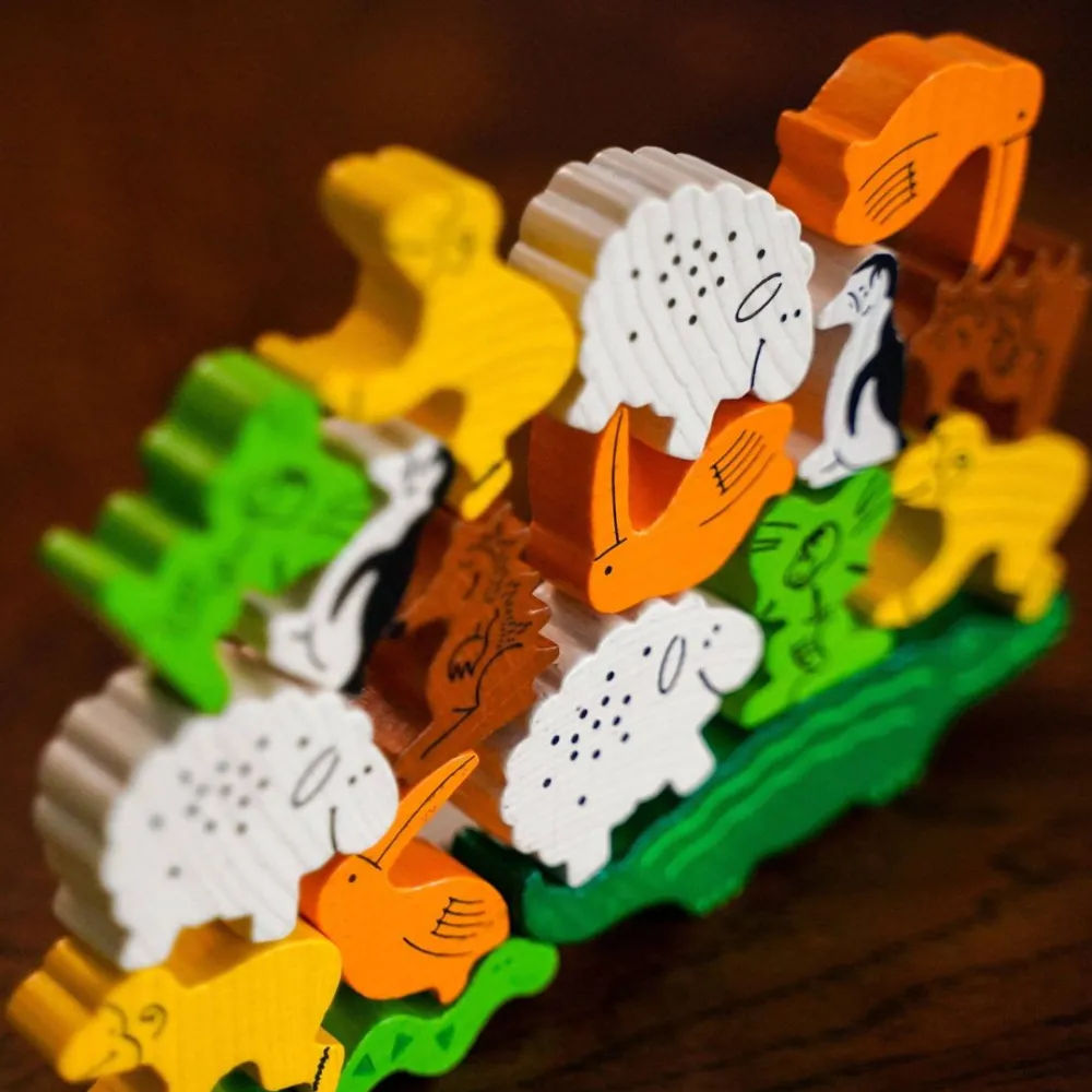 HABA Animal Upon Animal Game< Family Games