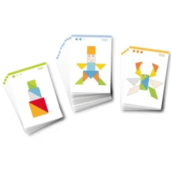 HABA Arranging Game Funny Faces Tangram Wooden Tiles< Arranging Games