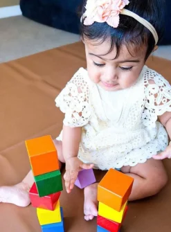 HABA Baby'S First Wood Basic Blocks< Shape Sorters + Stacking Toys