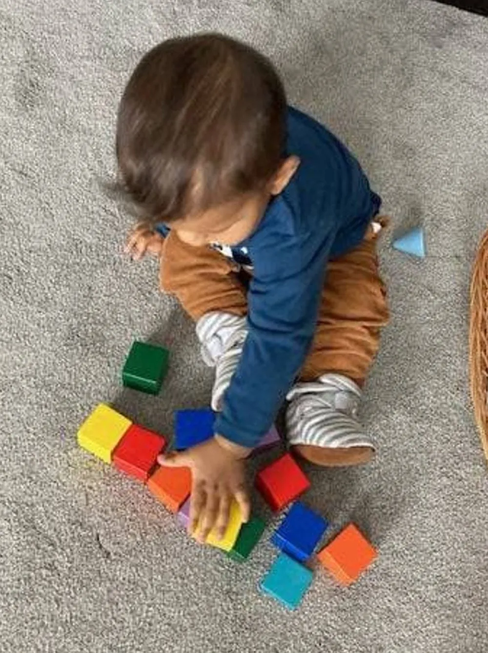 HABA Baby'S First Wood Basic Blocks< Wooden Building Blocks