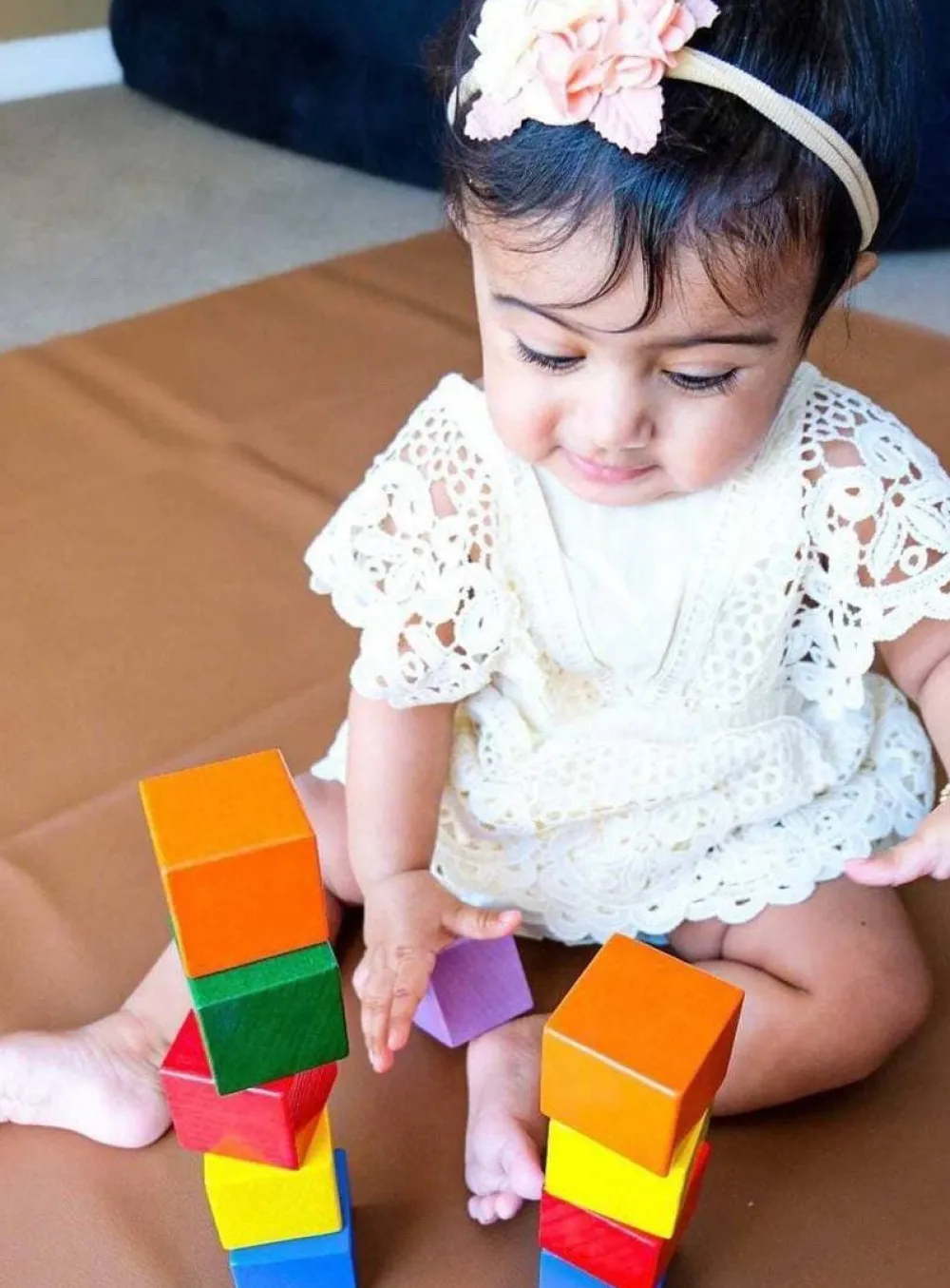 HABA Baby'S First Wood Basic Blocks< Wooden Building Blocks