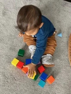 HABA Baby'S First Wood Basic Blocks< Wooden Stacking Toys & Arranging Games