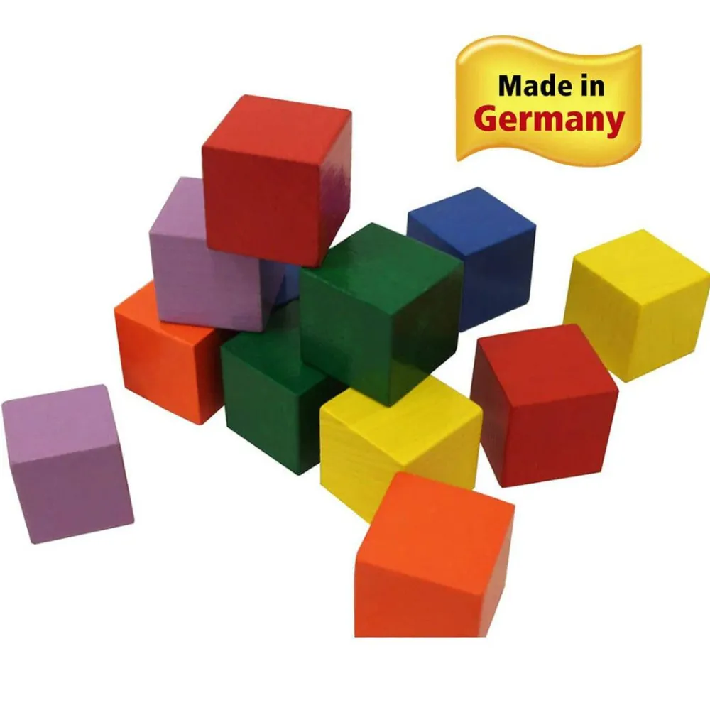 HABA Baby'S First Wood Basic Blocks< Wooden Stacking Toys & Arranging Games