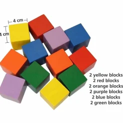 HABA Baby'S First Wood Basic Blocks< Wooden Stacking Toys & Arranging Games