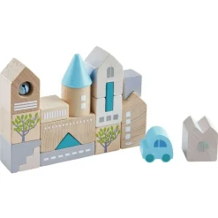 HABA Bad Rodach 18 Piece Wooden Building Blocks< Wooden Building Blocks