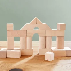 HABA Basic Building Blocks 26 Piece Starter Set< Shape Sorters + Stacking Toys