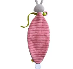 HABA Bunny Lovey Baby Blankie< Plush Baby Toys