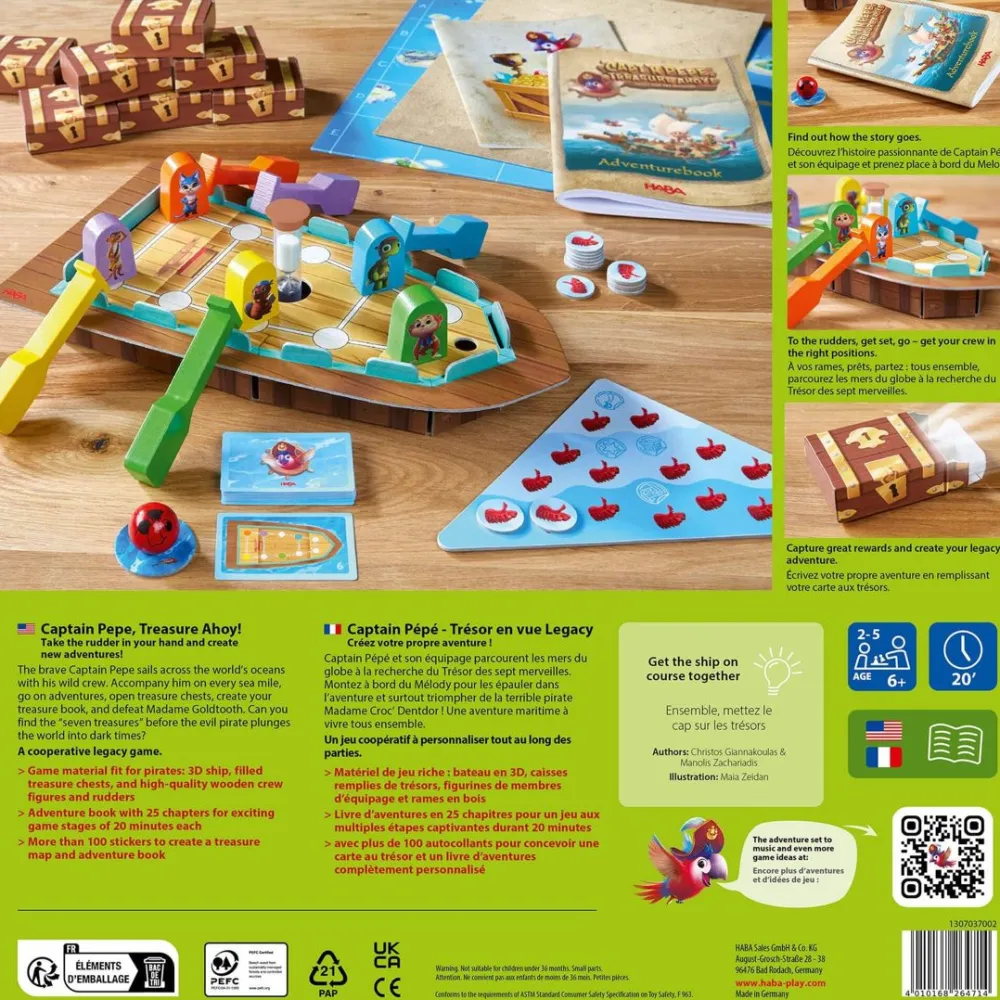 HABA Capt'N Pepe: Treasure Ahoy!< Family Games