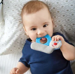 HABA Chomp Champ Snail Teether< Grasping + Teething Toys