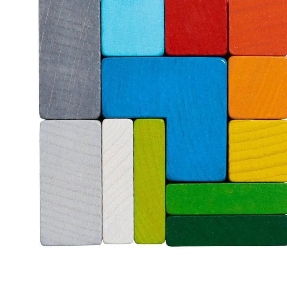 HABA Chromatix 3D Arranging Game Wooden Building Blocks< Arranging Games