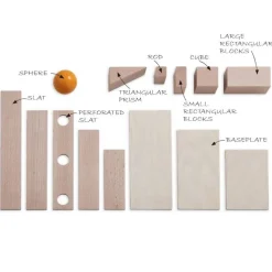 HABA Clever Up! Building Block System 4.0< Wooden Building Blocks