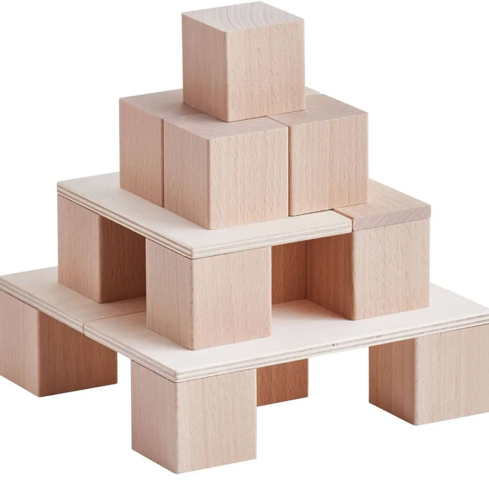 HABA Clever Up! Building Block System 1.0< Wooden Building Blocks