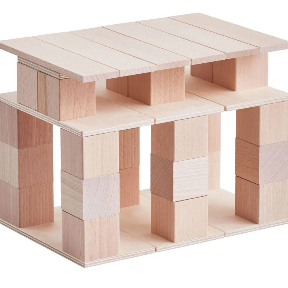 HABA Clever Up! Building Block System 1.0< Wooden Building Blocks