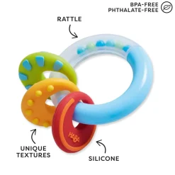 HABA Clutching Toy Nobbi< Grasping + Teething Toys