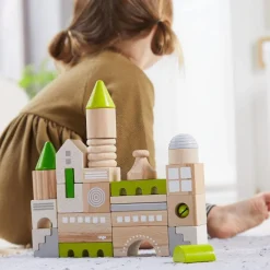 HABA Coburg 28 Piece Wooden Building Blocks< Wooden Building Blocks