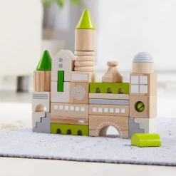 HABA Coburg 28 Piece Wooden Building Blocks< Wooden Building Blocks