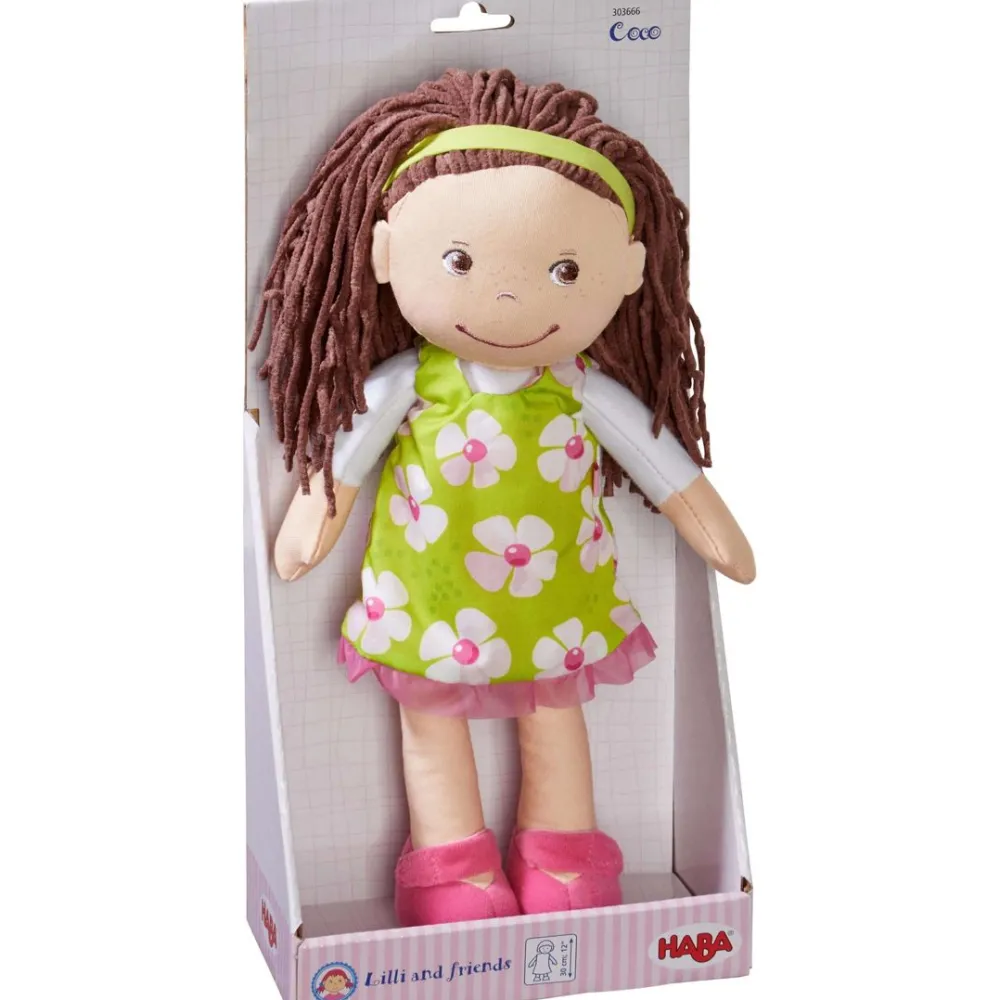 HABA Coco 12" Soft Doll< Plush Dolls