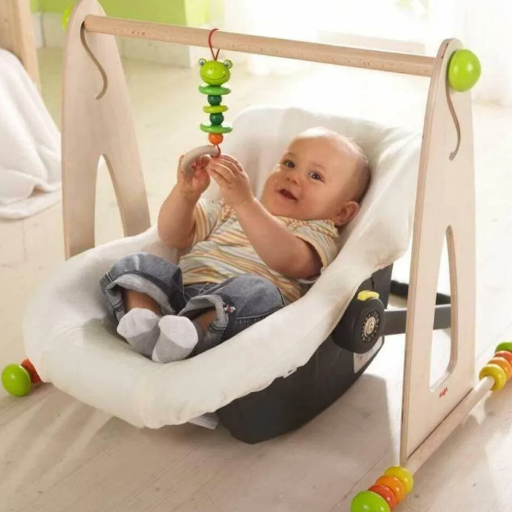 HABA Color Fun Play Gym Activity Center< Hanging Baby Toys + Mobiles