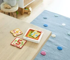 HABA Counting Friends Wood Layering Puzzle 1 To 5< Puzzles