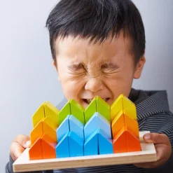 HABA Creative Stones 3D Wooden Arranging Blocks< Arranging Games
