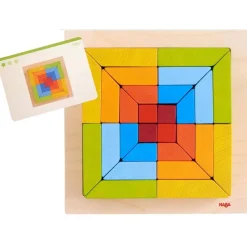 HABA Creative Stones 3D Wooden Arranging Blocks< Arranging Games