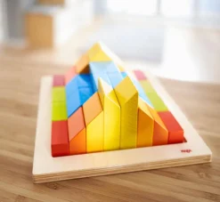 HABA Creative Stones 3D Wooden Arranging Blocks< Arranging Games