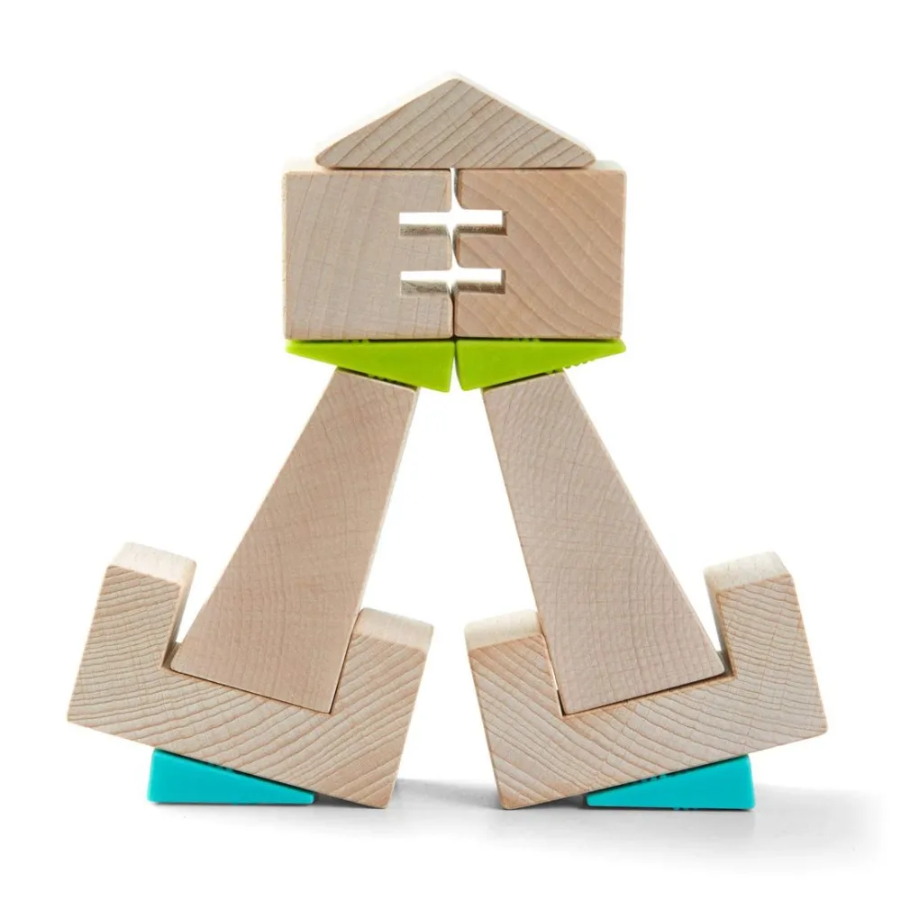 HABA Crooked Towers Wooden Blocks< Arranging Games