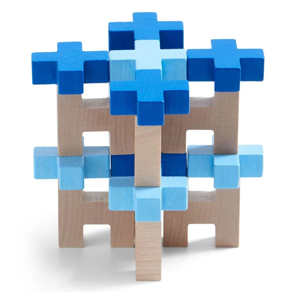 HABA 3D Aerius Wooden Stacking Game< Wooden Building Blocks