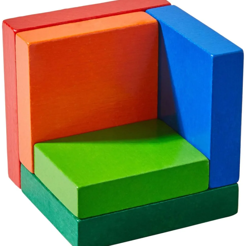 HABA 3D Rainbow Cube Arranging Game< Arranging Games