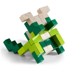 HABA 3D Viridis Wooden Stacking Game< Wooden Stacking Toys & Arranging Games