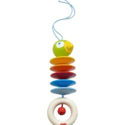 HABA Dangling Figure Parrot Stroller & Crib Toy< Hanging Baby Toys + Mobiles