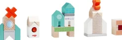 HABA Dog And Cat Building Block Set< Wooden Building Blocks