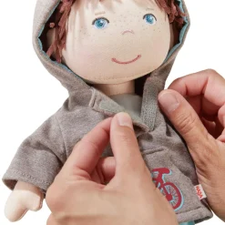 HABA Doll Lian With Hoodie< Plush Dolls