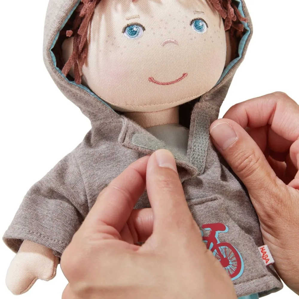 HABA Doll Lian With Hoodie< Doll Clothes + Accessories