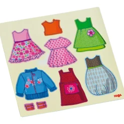 HABA Dress-Up Doll Lilli Magnetic Game< Travel + Magnetic Games