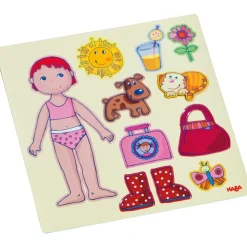 HABA Dress-Up Doll Lilli Magnetic Game< Magnetic Games