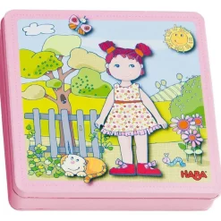 HABA Dress-Up Doll Lilli Magnetic Game< Lacing Toys + Motor Skills