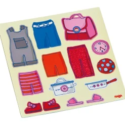 HABA Dress-Up Doll Lilli Magnetic Game< Lacing Toys + Motor Skills