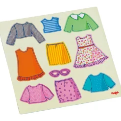 HABA Dress-Up Doll Lilli Magnetic Game< Lacing Toys + Motor Skills