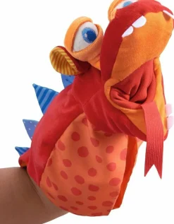 HABA Eat-It-Up Dragon Glove Puppet< Puppets